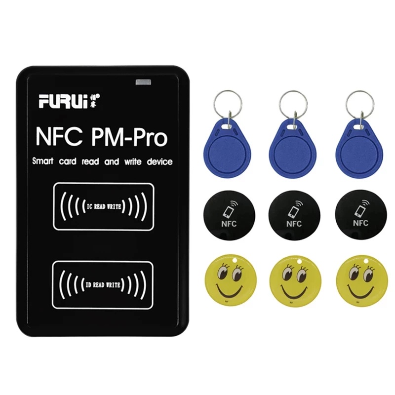 Đầu Đọc Thẻ Thông Minh NFC RFID 13.56Mhz 1K S50 Badge Clone 125Khz T5577