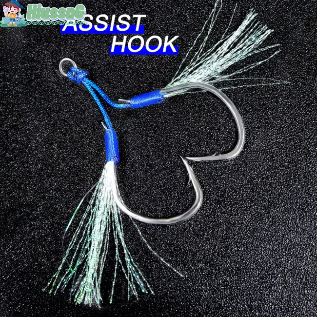 2 Móc Câu Cá Có Lông Vũ Phát Sáng Nhiều Màu