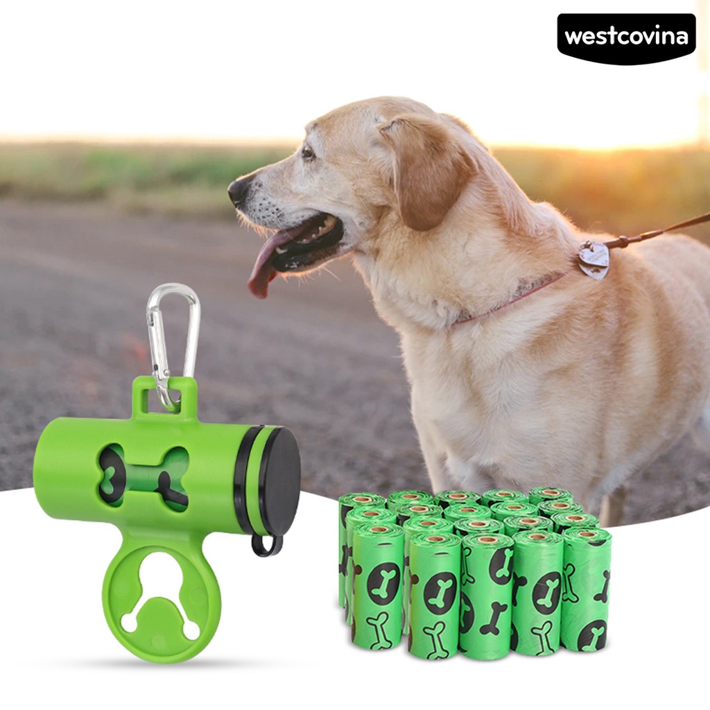 [COD]♞1 Bộ Túi Đựng Chất Thải Cho Thú Cưng Đa Năng Có Thể Tái Sử Dụng Kèm Giá Đỡ