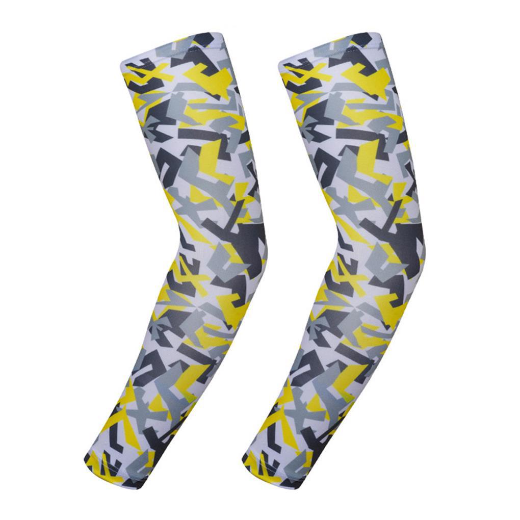 Bộ 2 Găng Cánh Tay Co Giãn Thoáng Khí Chống Nắng Tiện Dụng