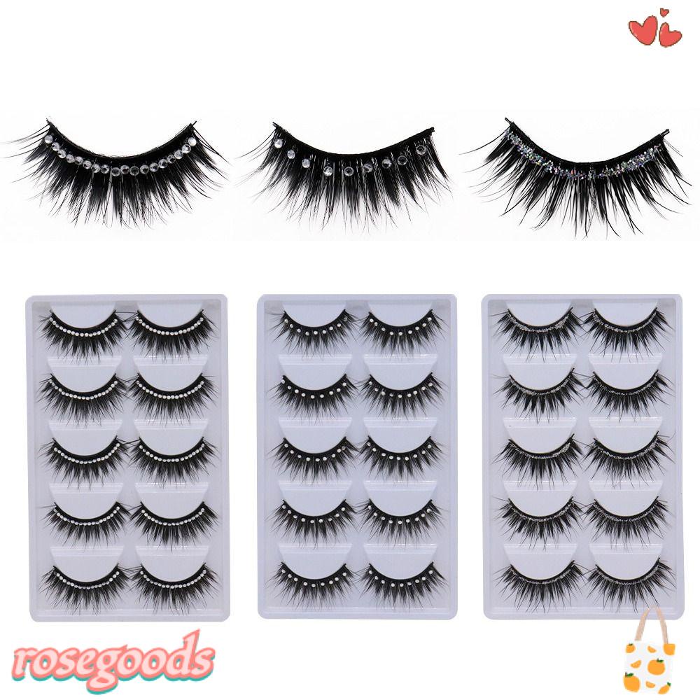 ROSE Mascara Chuốt Mi Dày Và Dài Lấp Lánh Dành Cho Nữ