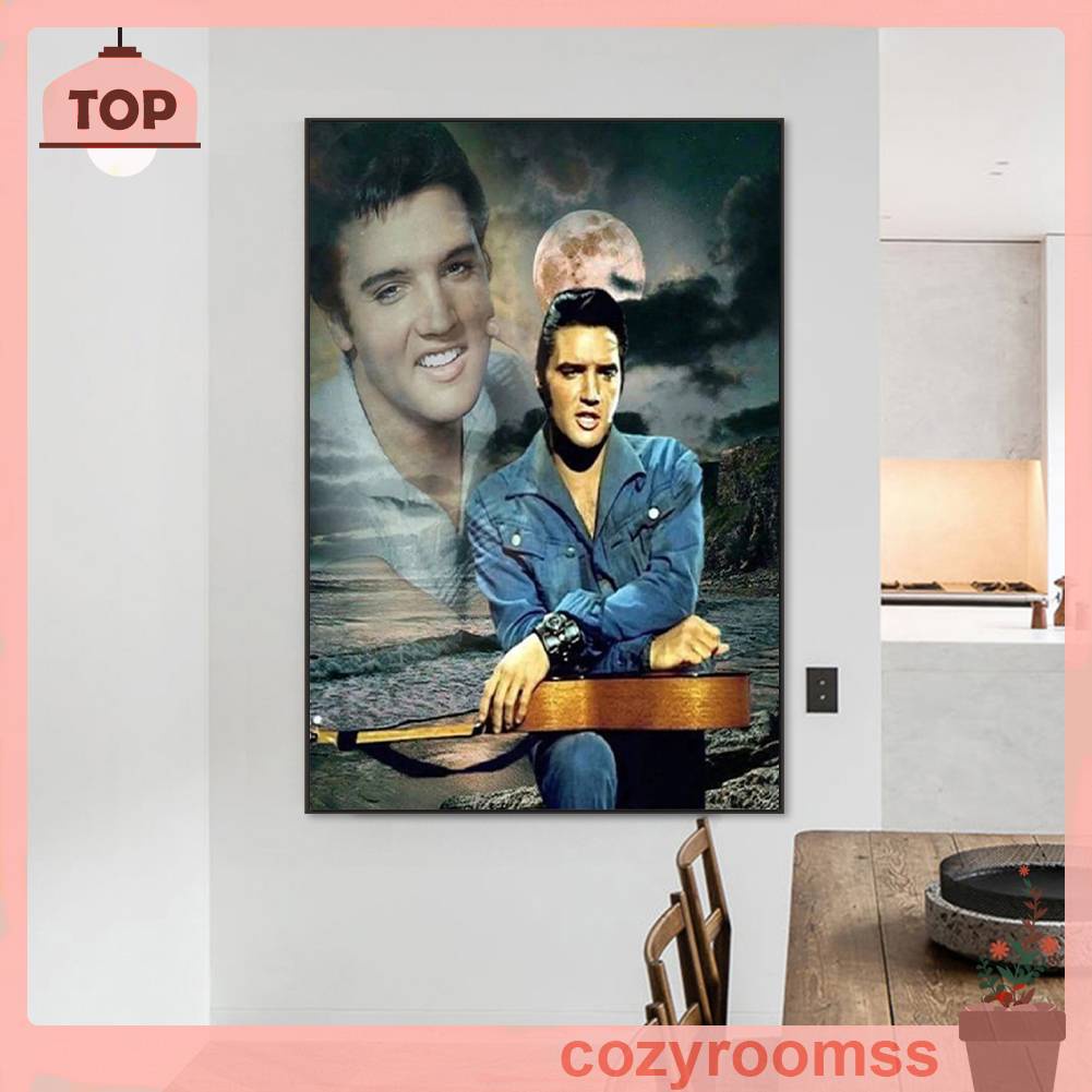 Tranh Đính Đá Kim Cương Toàn Bộ 5D DIY Hình Vẽ Presley