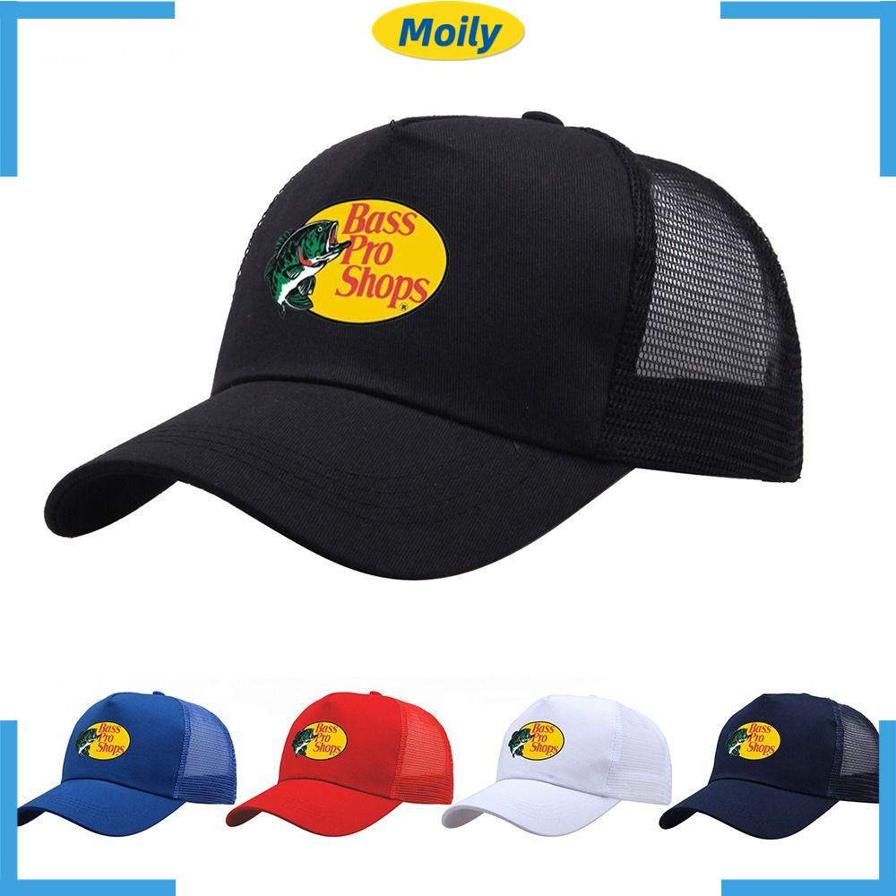 MOILYVN Mũ Lưỡi Trai In Hình Câu Cá Thời Trang Năng Động