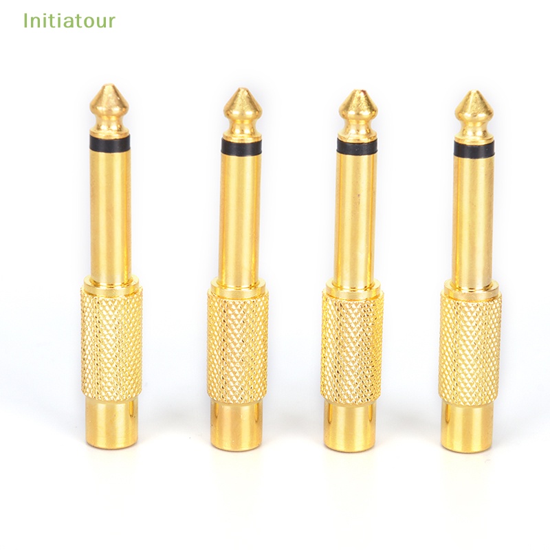 Set 10 Đầu Nối Chuyển Đổi Âm Thanh RCA Female Sang 6.35mm Mono MaleBán Chạy