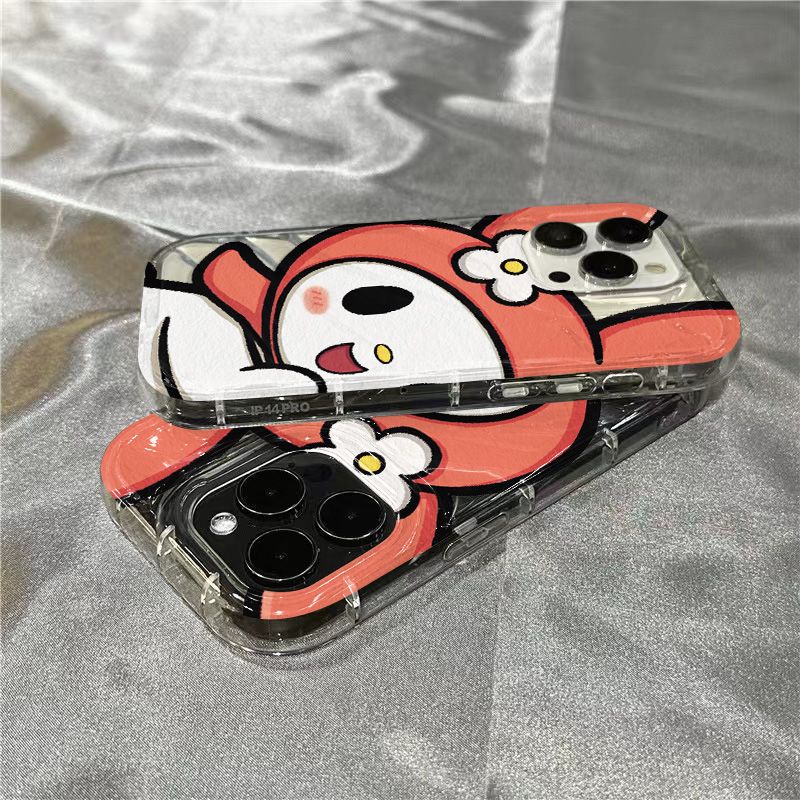 Ốp Điện Thoại Mềm Trong Suốt Hình Melody Dễ Thương Cho iPhone14promax 1312 / 11 7 / 8plus xr / sins 9AWU
