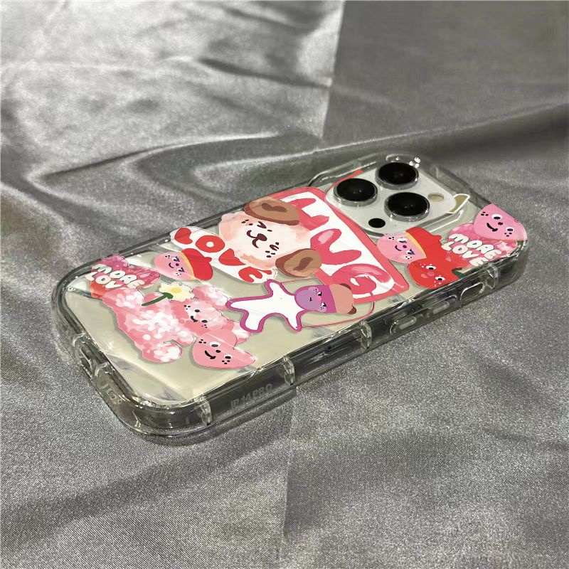 Ốp Điện Thoại Mềm Trong Suốt Họa Tiết Tranh Sơn Dầu Graffiti Cho Iphone Xr / plus / 71312811Ốp Điện Thoại Họa Tiết Fdtu Đáng Yêu Cho iPhone14promax / 14