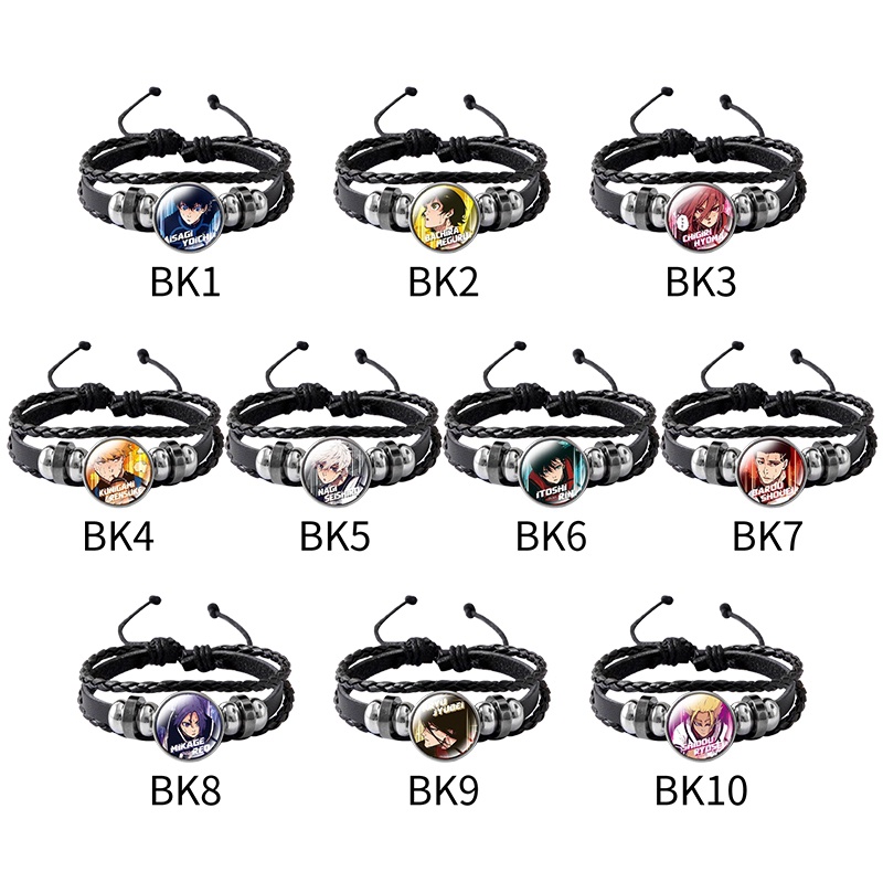 Vòng Tay Hóa Trang Nhân Vật Chigiri Hyouma Isagi Yoichi Bachira Meguru Margot3