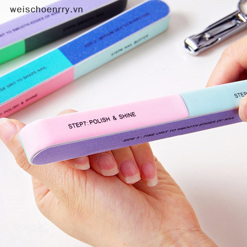 Cây Dũa Móng Tay 7 Mặt Chuyên Nghiệp Chất Lượng Cao