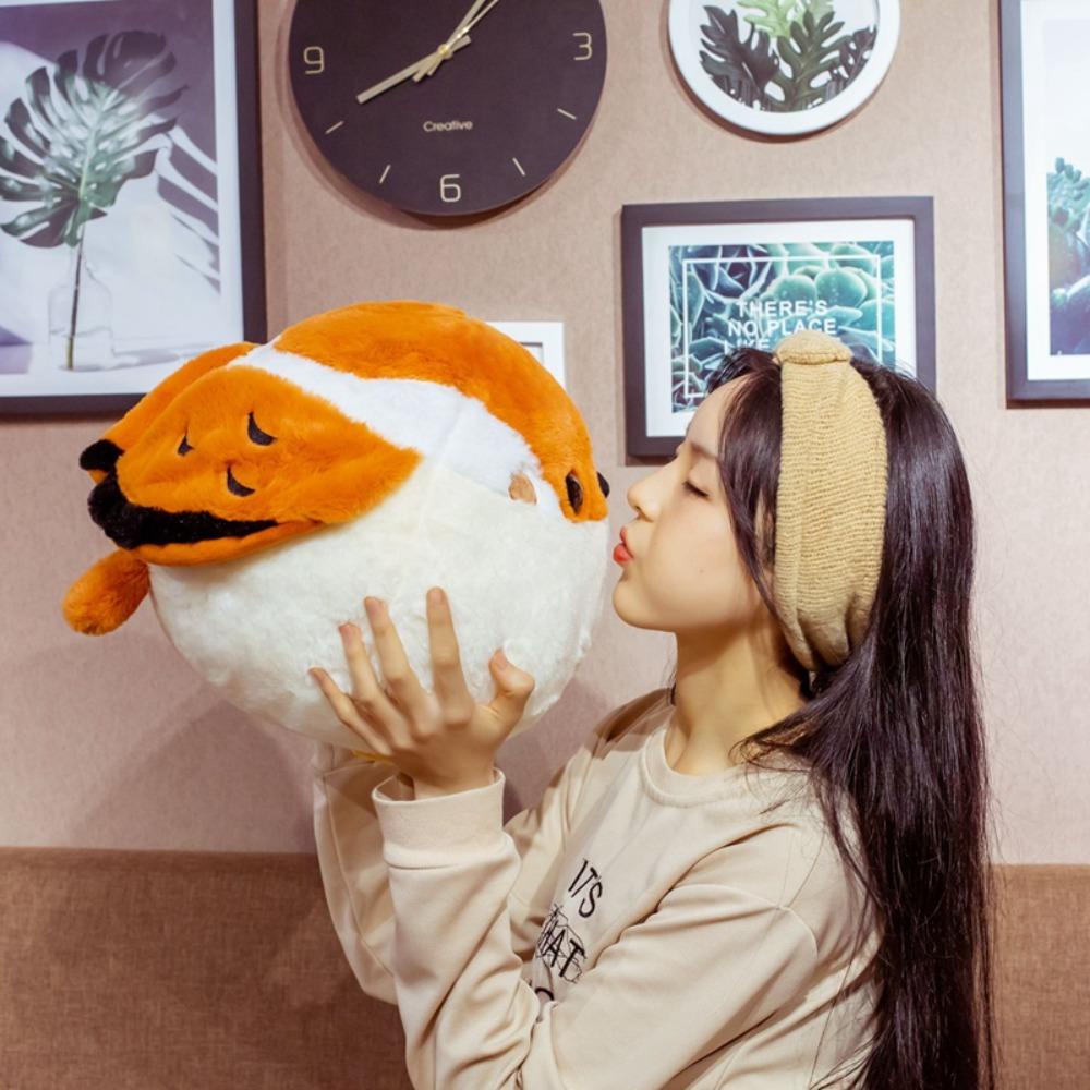 MIQUEL Đồ chơi nhồi bông Hình Chim Sẻ Tròn Bằng Cotton Mềm Mại Trang Trí Ghế Sofa