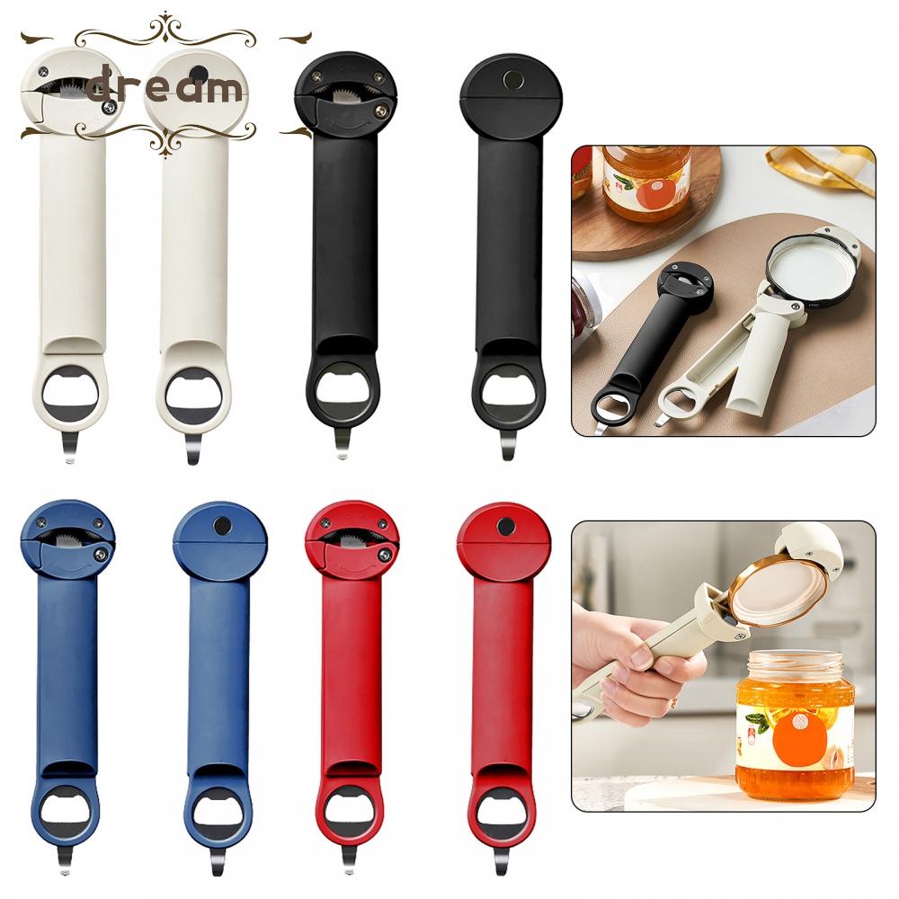 【DREAMLIFE】Bottle Opener Lightweight Multifunctional Retractable Stainless Steel 96g