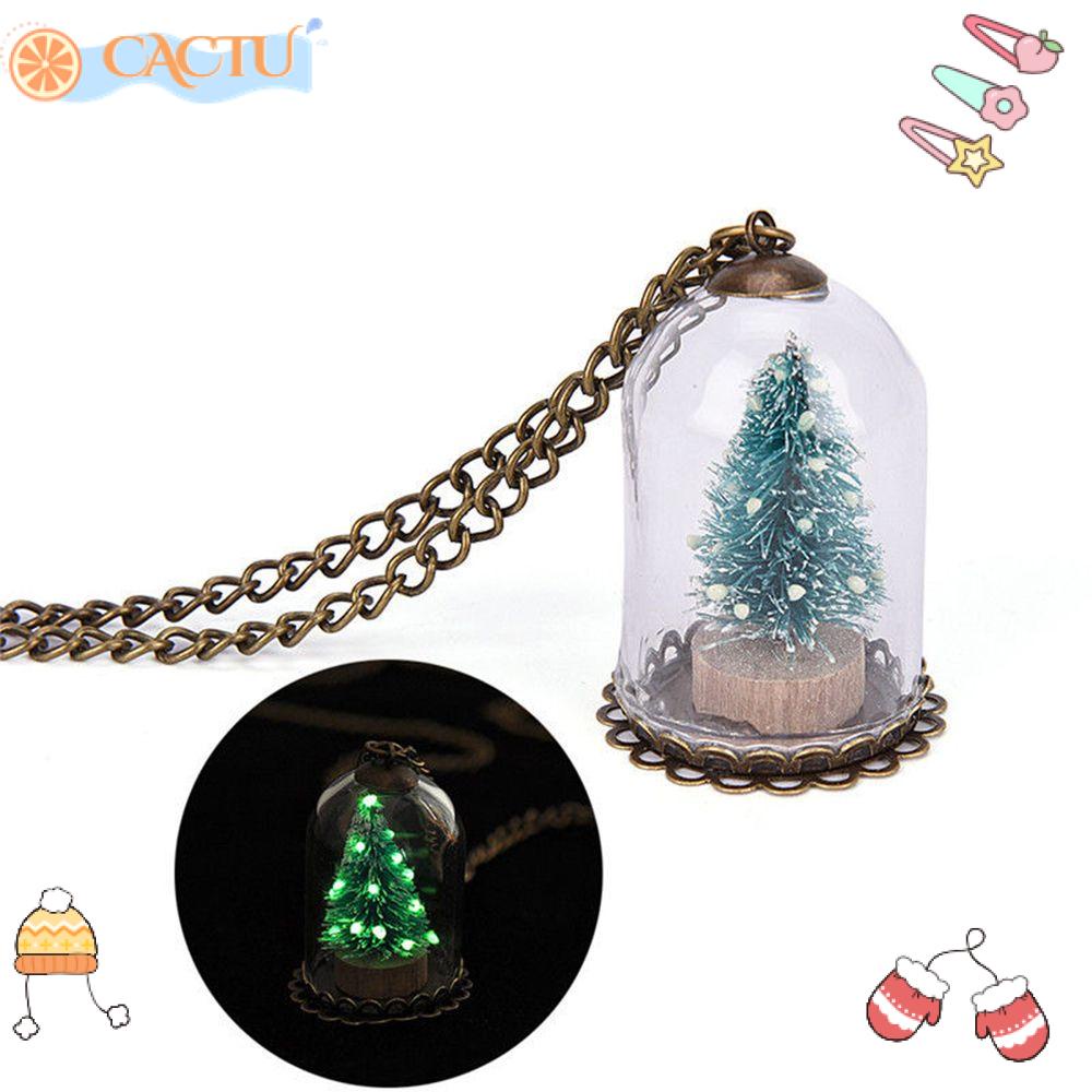 CACTU Vòng cổ Lọ Thủy Tinh Bằng Nhựa Quyến Rũ Cho Nam Và Nữ