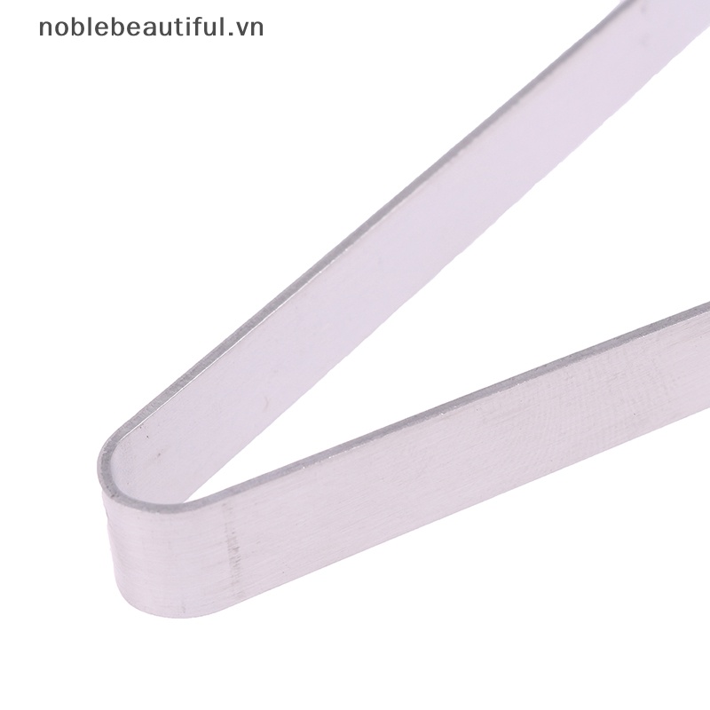 Set 3 Kẹp Gắp Đá Bằng Thép Không Gỉ Và Silicon Siêu Bền Tiện Dụng Cho Nhà Bếp