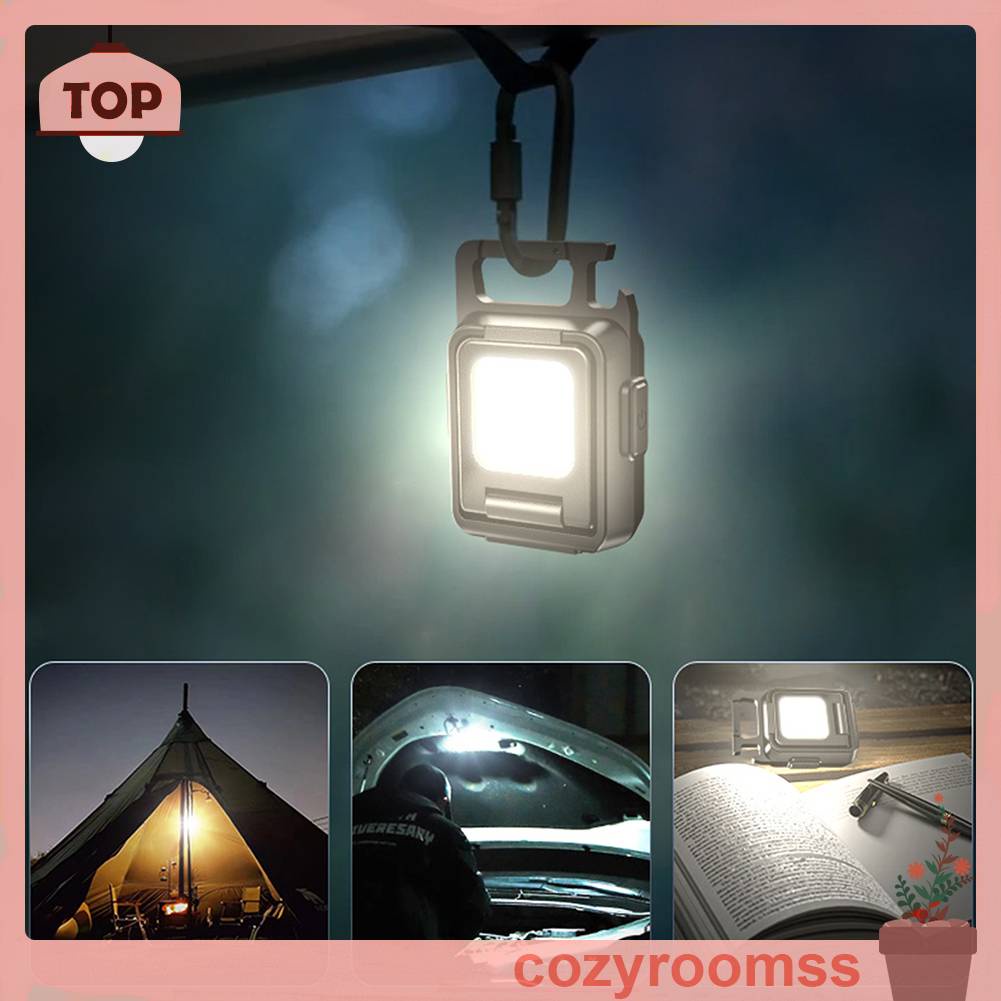 Móc Khóa Đèn LED Mini 7 Chế Độ 1000LM Tiện Dụng