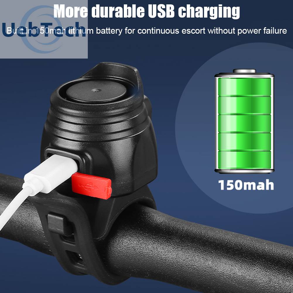 Chuông Điện Tử 80dB Gắn Tay Lái Xe Đạp Leo Núi