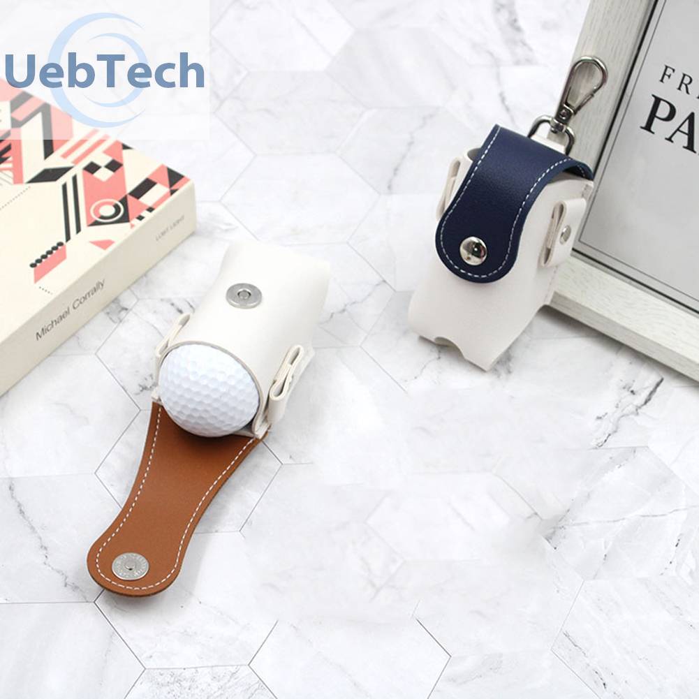 Túi Da Đựng Bóng Golf Đeo Thắt Lưng Có Kẹp Tiện Lợi