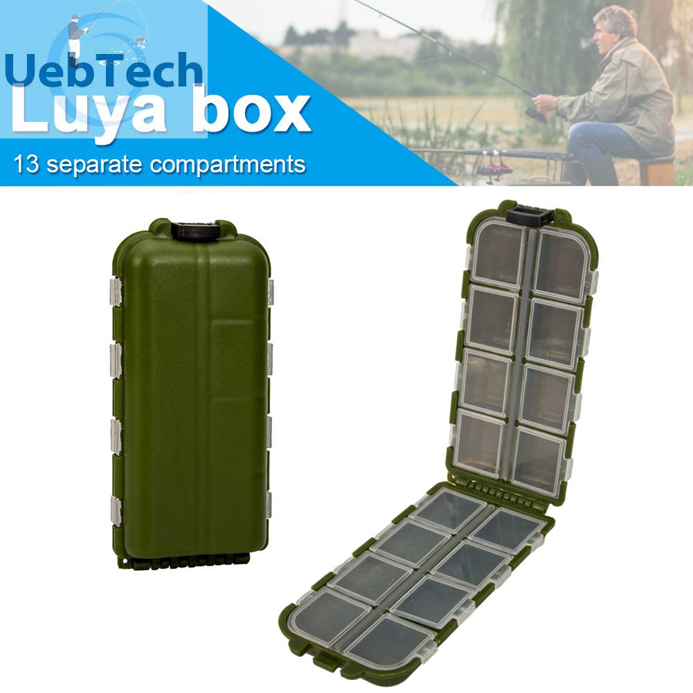 Hộp Đựng Mồi Câu Cá 13 Ngăn Tiện Lợi Ốp