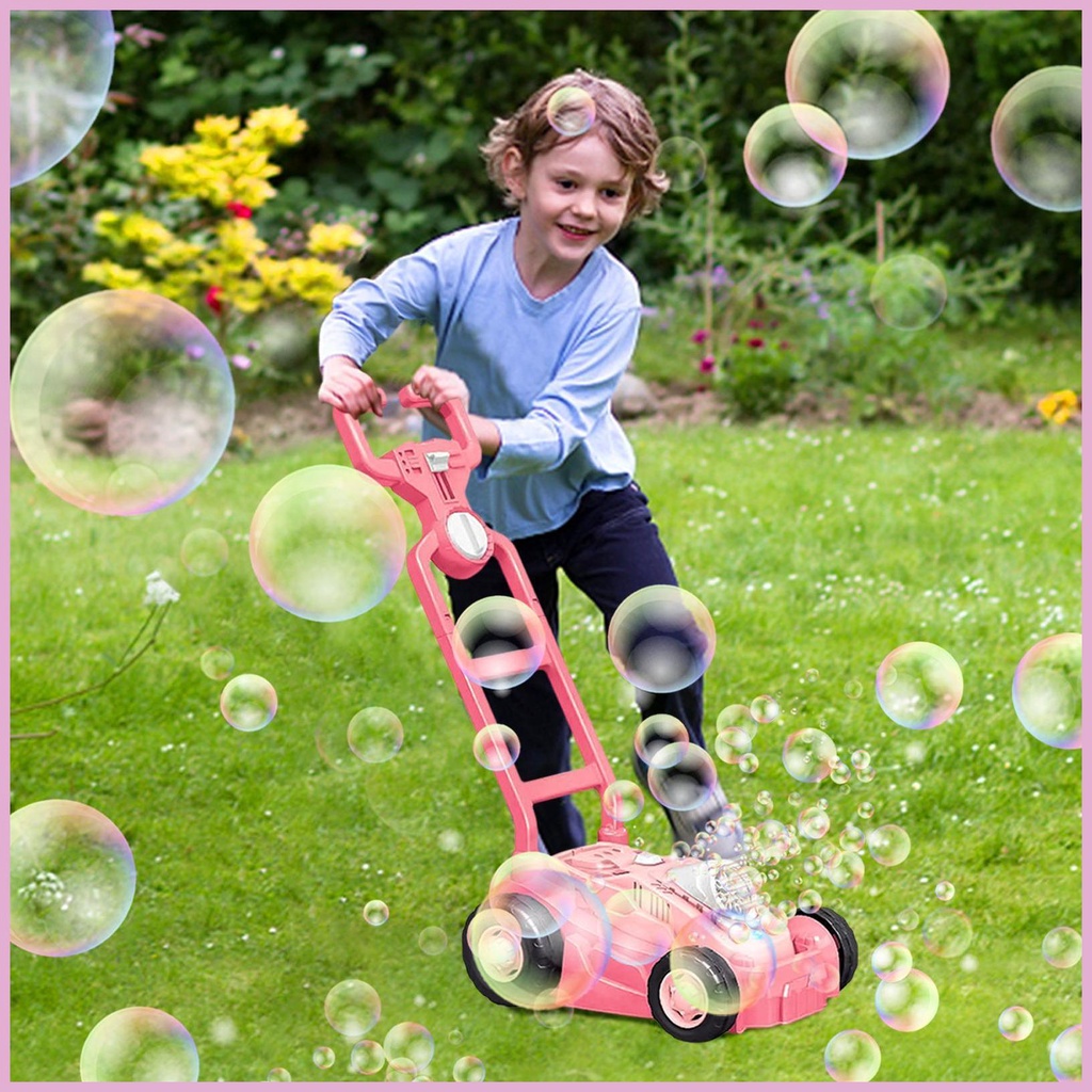 Máy Thổi Bong Bóng Tự Động Có Đèn Vui Nhộn Cho Bé