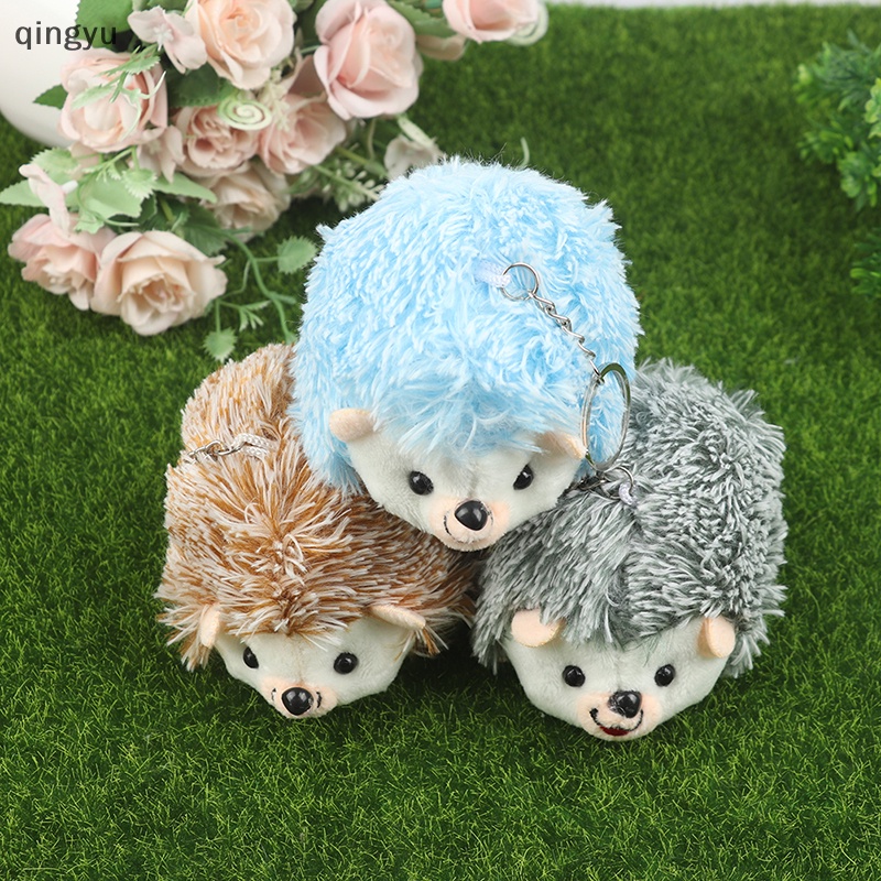 Móc Khóa Hình Nhím Nhồi Bông 12CM Đáng Yêu