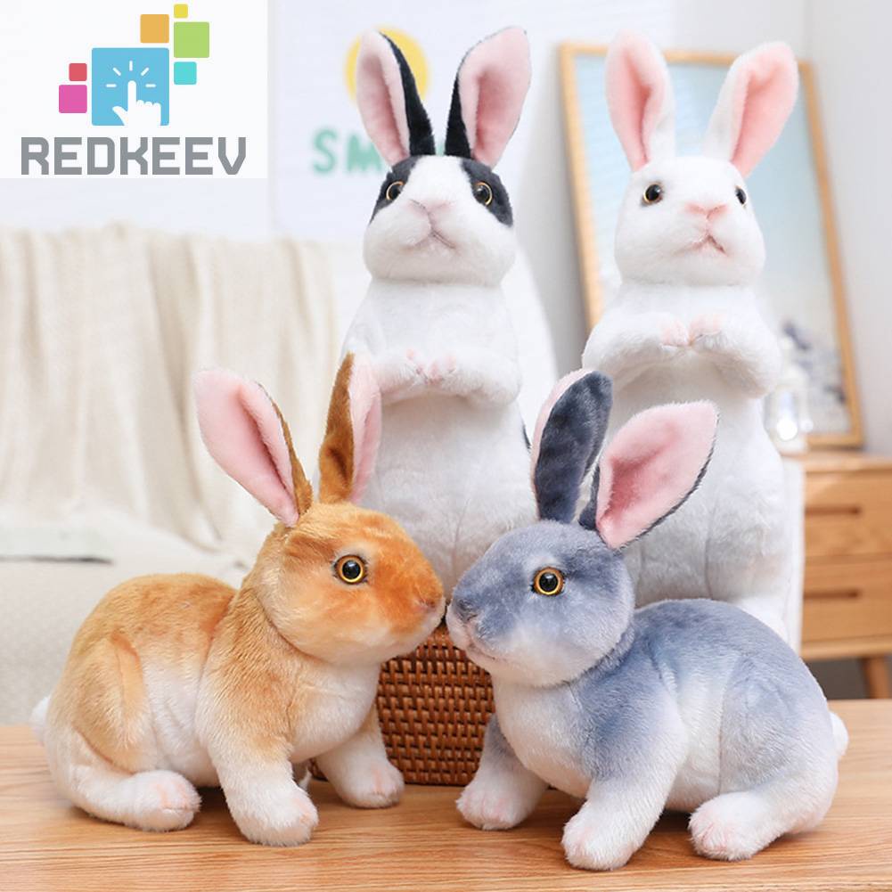 Thỏ Nhồi Bông Bằng Cotton PP Sống Động Dễ Thương