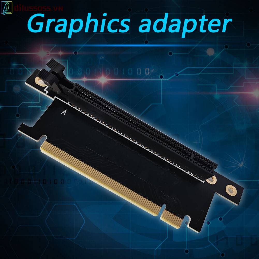 Card Đồ Họa PCI Express X16 90 Độ Góc Phải 90 Độ
