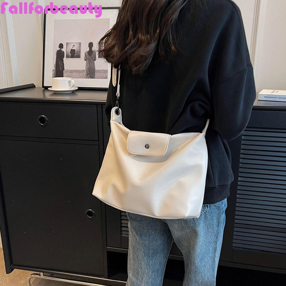 Túi Da PU Đeo Chéo Sức Chứa Lớn Có Thể Điều Chỉnh Đựng Đồ Trang Điểm Đường Phố