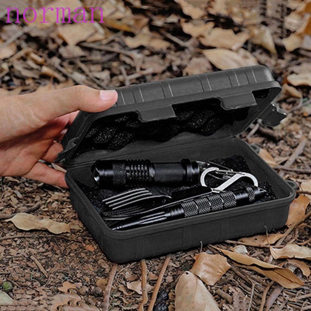 NORMAN Hộp Đựng Dụng Cụ Câu Cá Chống Sốc Tiện Dụng Ốp