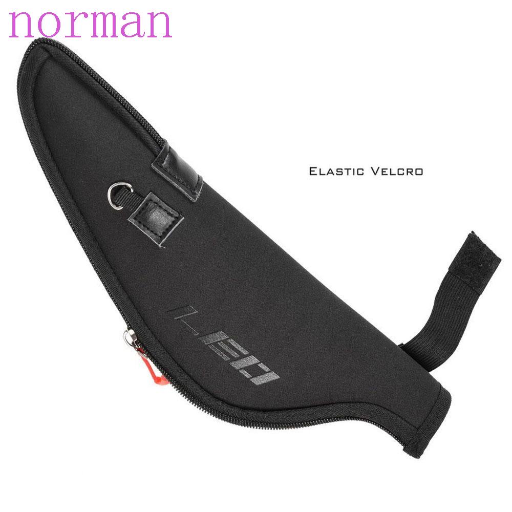 NORMAN Vỏ Bọc Cần Câu Cá Màu Đen Chất Lượng Cao