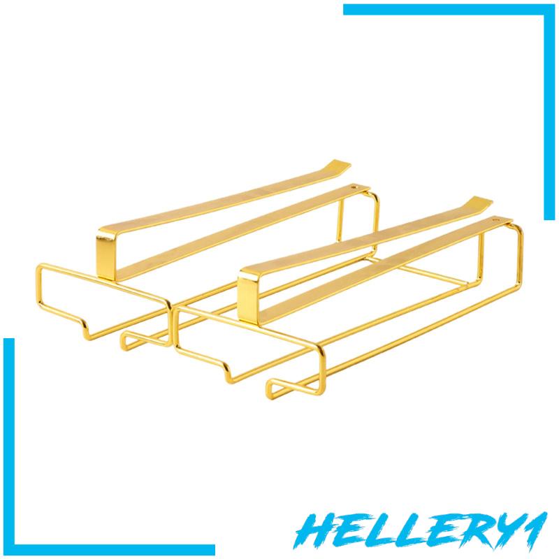 Giá Đỡ 2 Tầng Treo Ly Thủy Tinh Tiện Dụng Cho Nhà Bếp