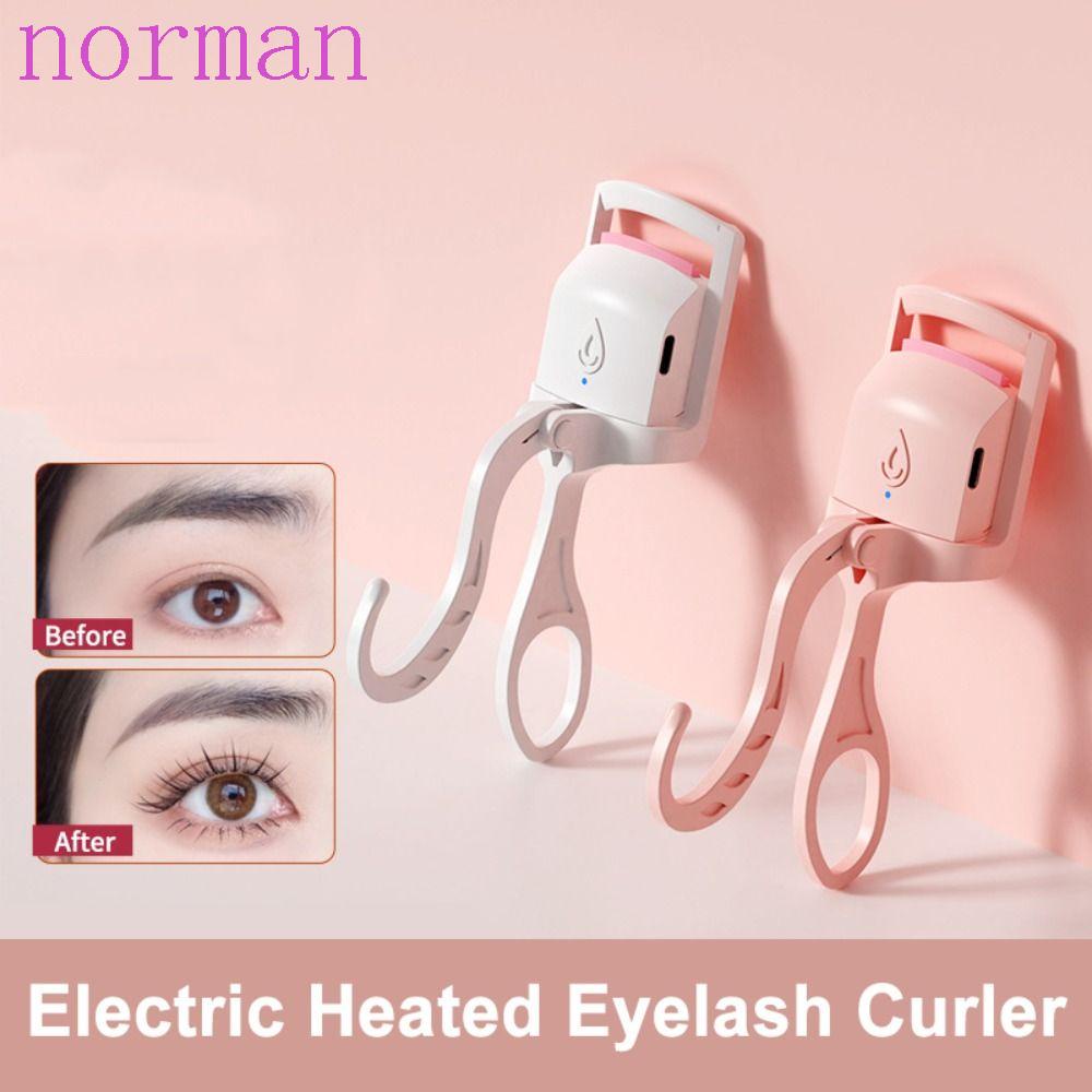 Norman Dụng Cụ Kẹp Uốn Lông Mi Bằng Nhiệt Sạc USB Chuyên Dụng Cho Nữ