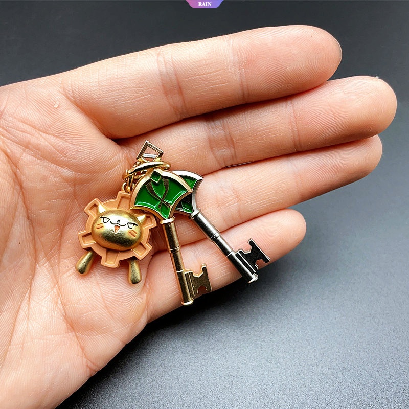 1 Móc Khóa Kim Loại Hình Genshin Va Chạm Alhaitham Dễ Thương Trang Trí Ba Lô Cho Cặp Đôi