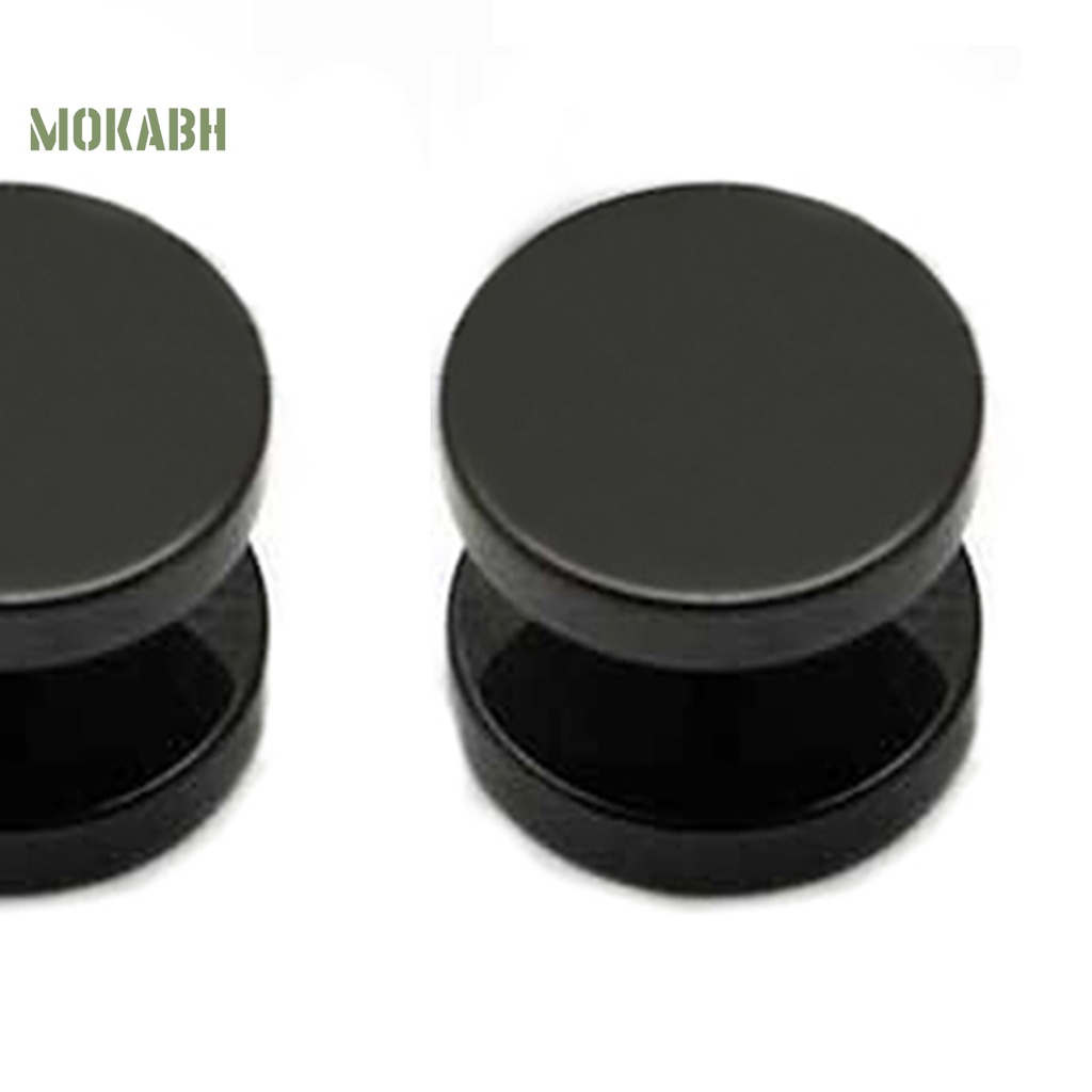 [Mok Abh] Bông Tai Chống Rỉ Sét Phong Cách Punk Gothic Tinh Tế Cho Nam Dự Tiệc