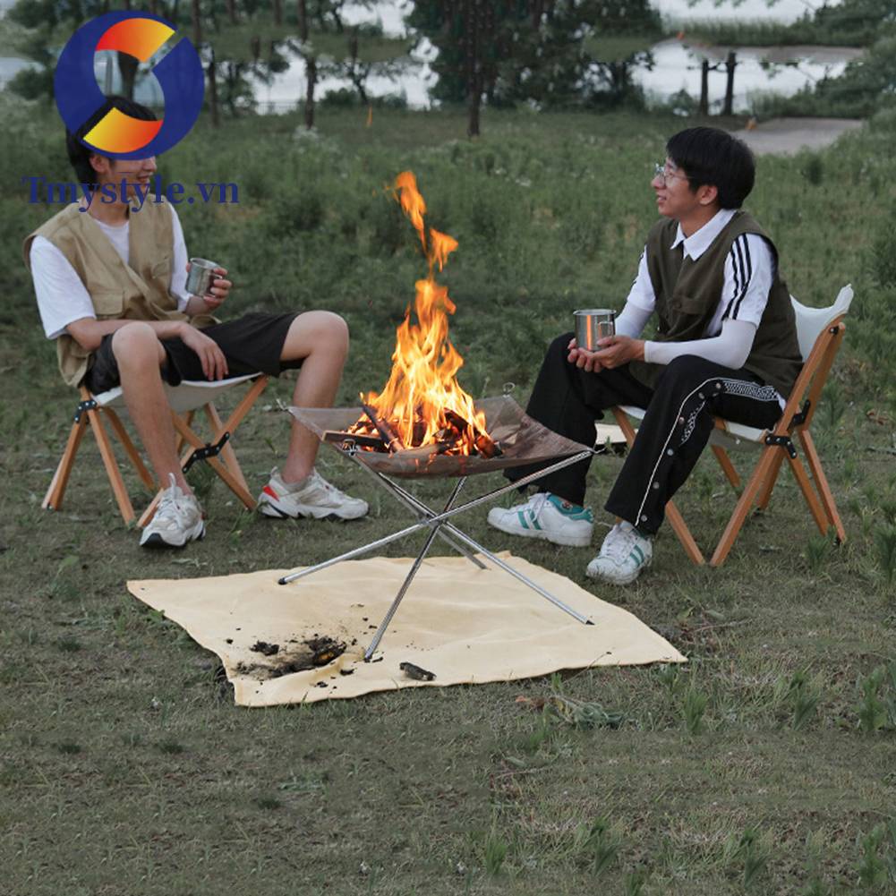 Vỉ Nướng Bbq Ngoài Trời Có Thể Tháo Rời Tiện Dụng