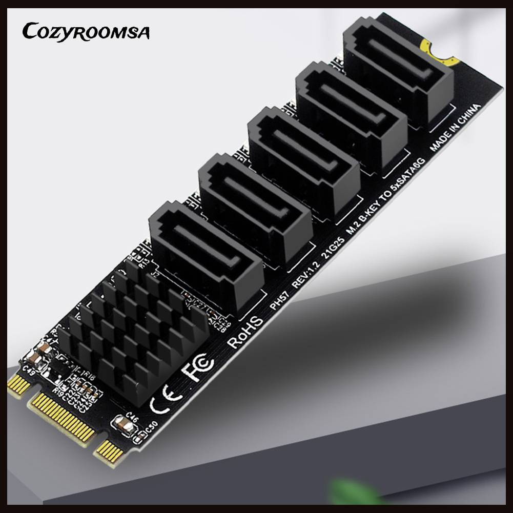 Cáp ChuyểN ĐổI M.2 NGFF B-Key Sata Sang SATA3 6Gbps JM575 Chipset