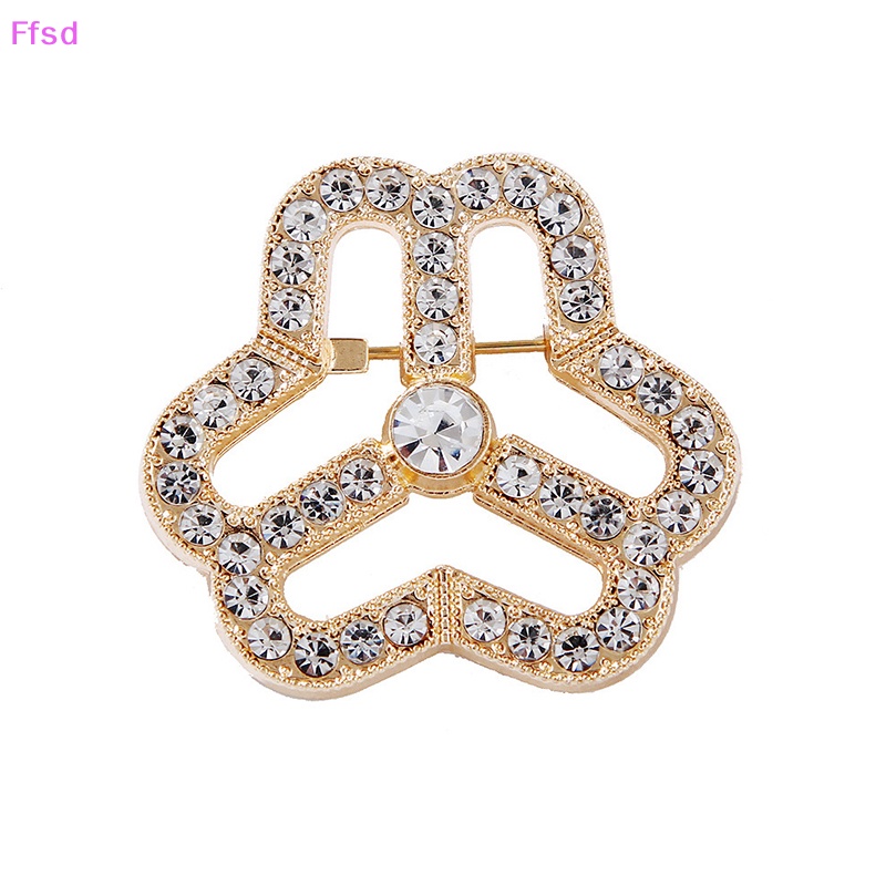 Ghim Cài Áo Hình Logo Đính Đá Zircon Thời Trang Cho Nữ