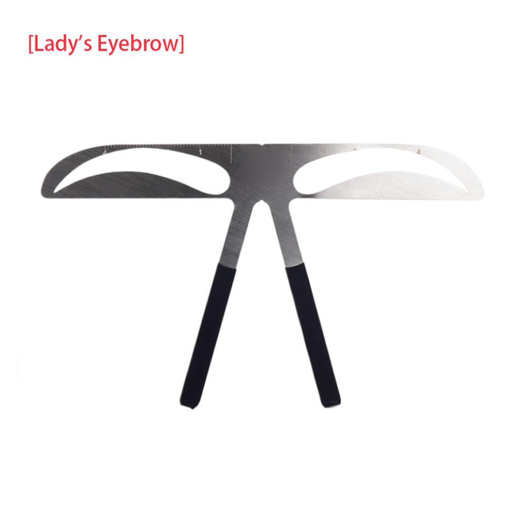 Khuôn Thước Hỗ Trợ Vẽ Lông Mày Tiện Dụng Chất Lượng Cao DIY