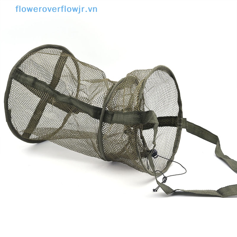 Lồng Lưới Bắt Tôm Cá Hình Tròn Có Thể Gấp Gọn Tiện Dụng