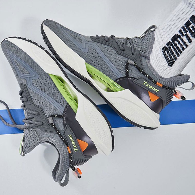 Giày sneaker DEUKIO đế mềm thoáng khí thời trang cho nam