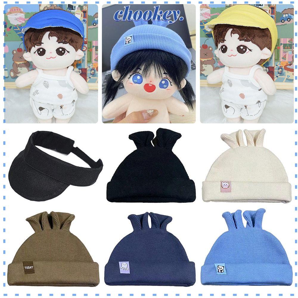 CHOOKEY Mũ Trùm Đầu Thời Trang Cho Búp Bê 20cm
