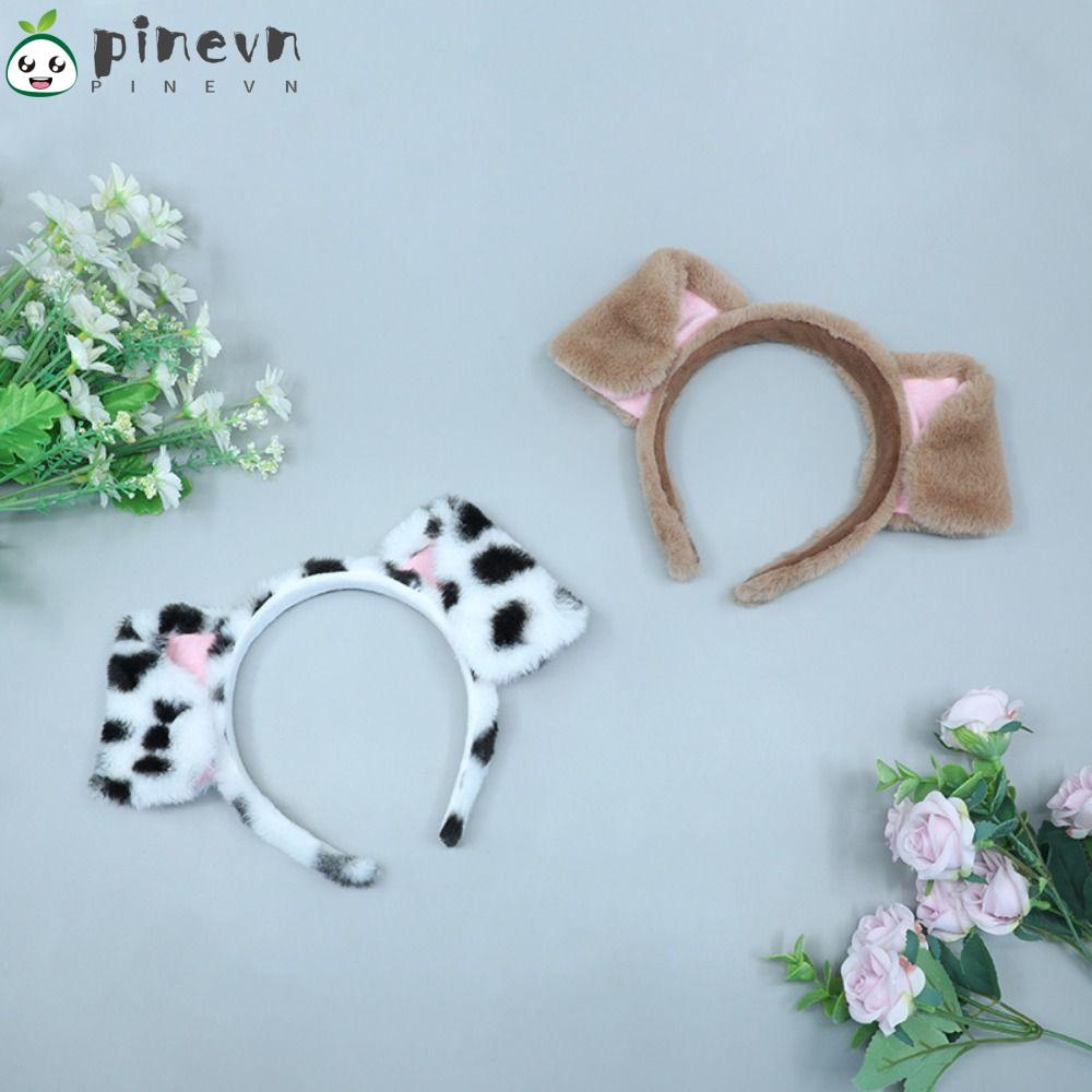 PINEVN Băng Đô Tai Cún Bông Phong Cách Gothic Hóa Trang Cho Nữ