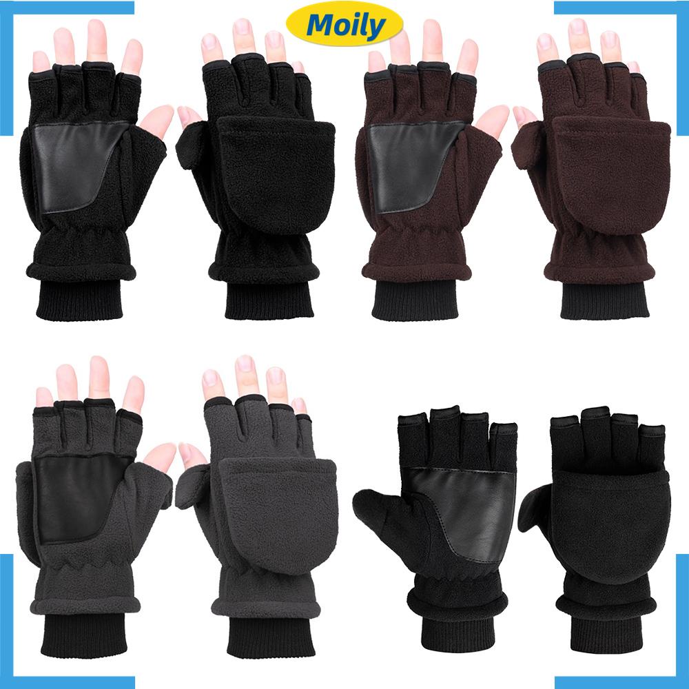 MOILYVN Găng Tay Lái Xe Hở Ngón Cho Nam Và Nữ