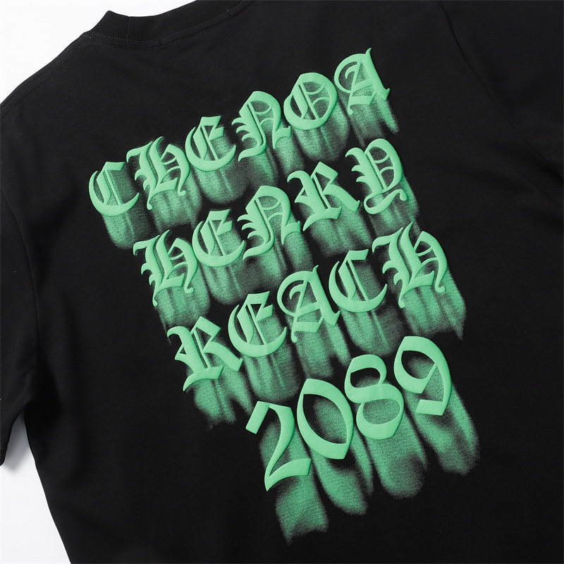 Chr-come88he-ars- Áo Thun Tay Ngắn In Chữ Phantom Thời Trang Mùa Hè Chất Lượng Cao Dành Cho Nam Nữ