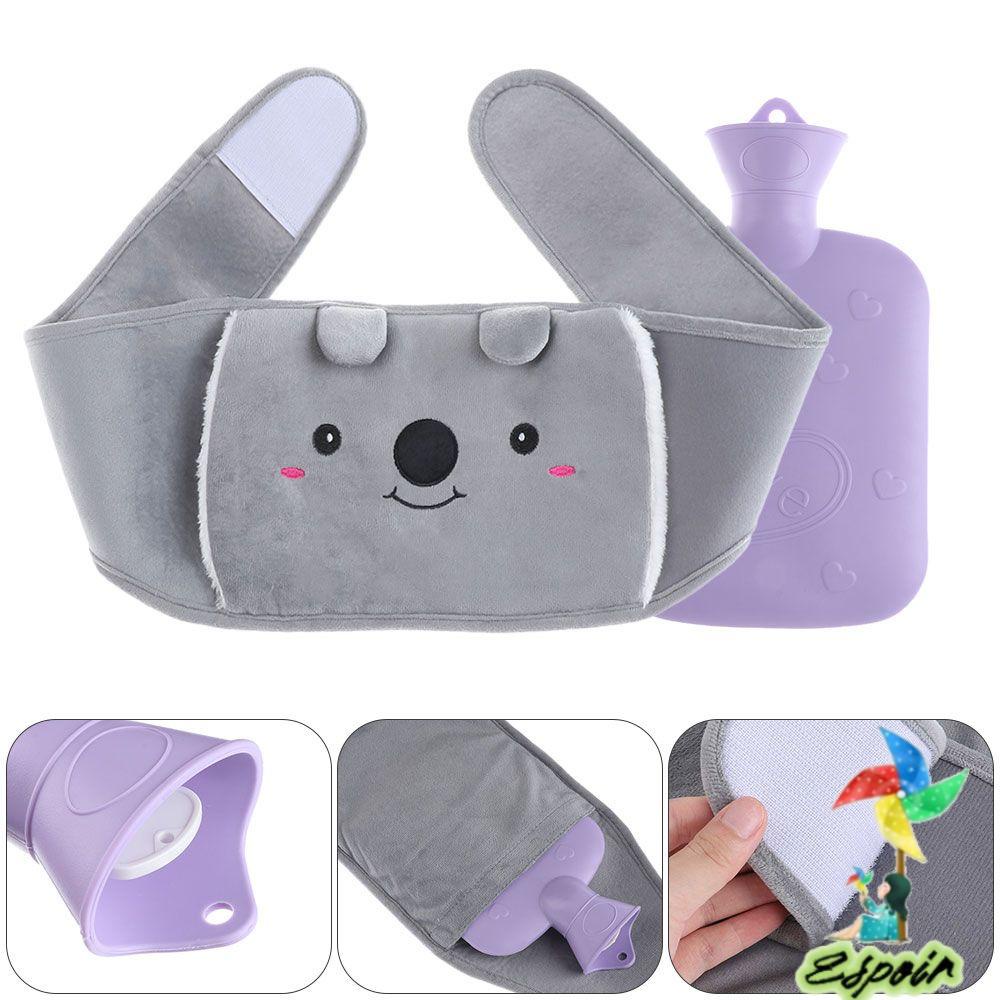 ESPO Bộ 2 Túi Chườm Nóng Bằng Cao Su Thiết Kế Mới Cao Cấp Thời Trang Dành Cho