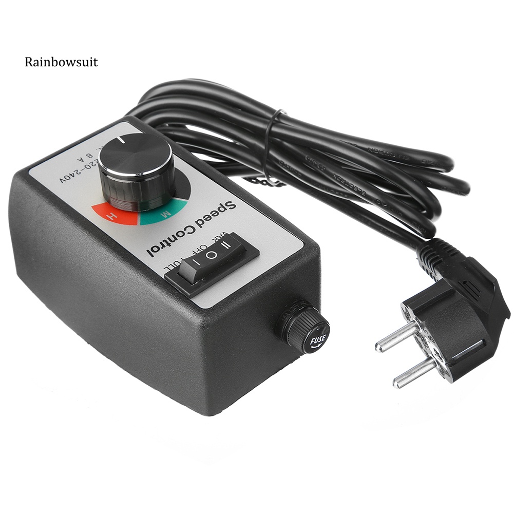 Bộ Điều Chỉnh Tốc Độ Động Cơ Điện Tử 220-240V 8A Cho Máy Bơm Đèn