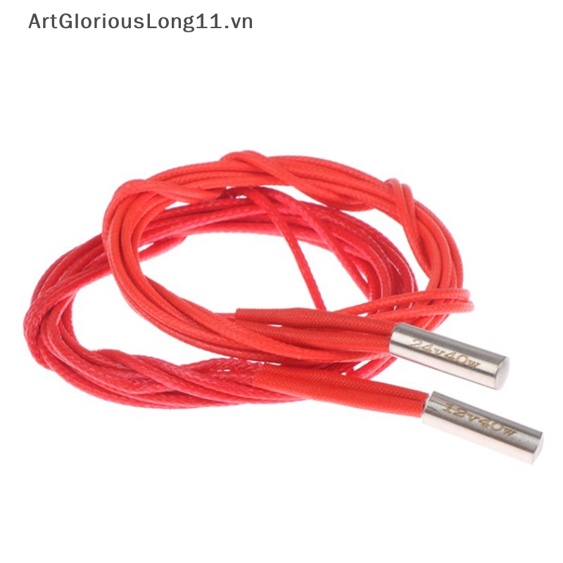 1 Hộp Sưởi Ấm 12V / 24V 40W 6 * 20mm Cho Máy In 3D