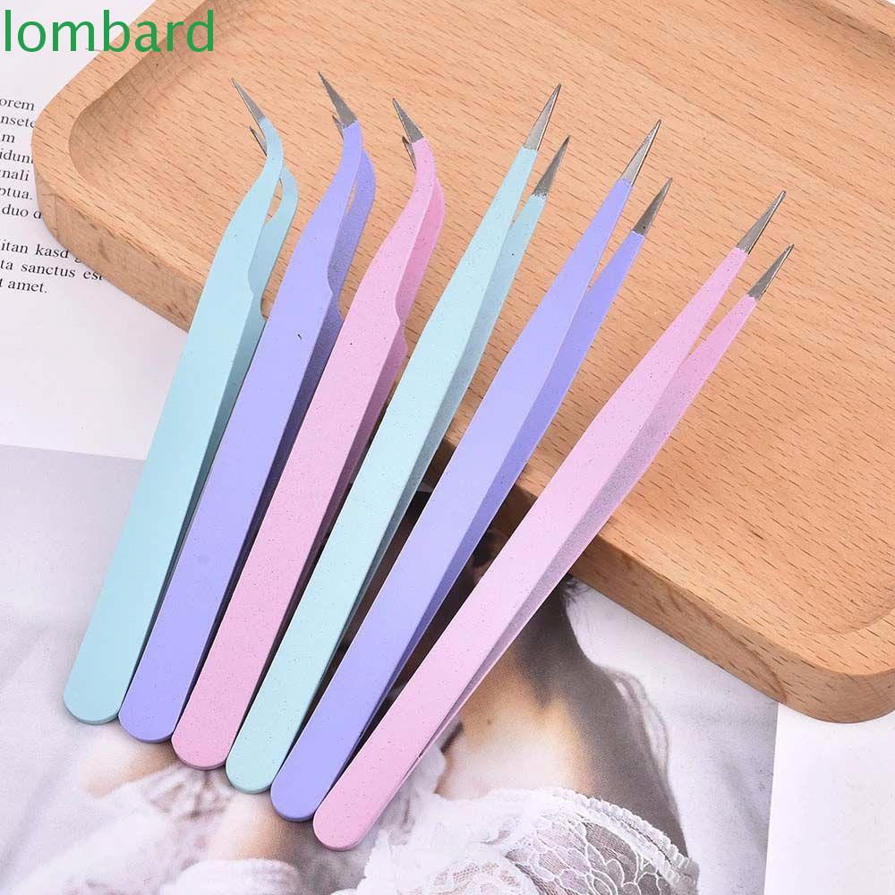 LOMBARD Nhíp Bằng Thép Không Gỉ Nhiều Màu Sắc Để Gắp Sổ Tay Tiện Dụng Và Bền