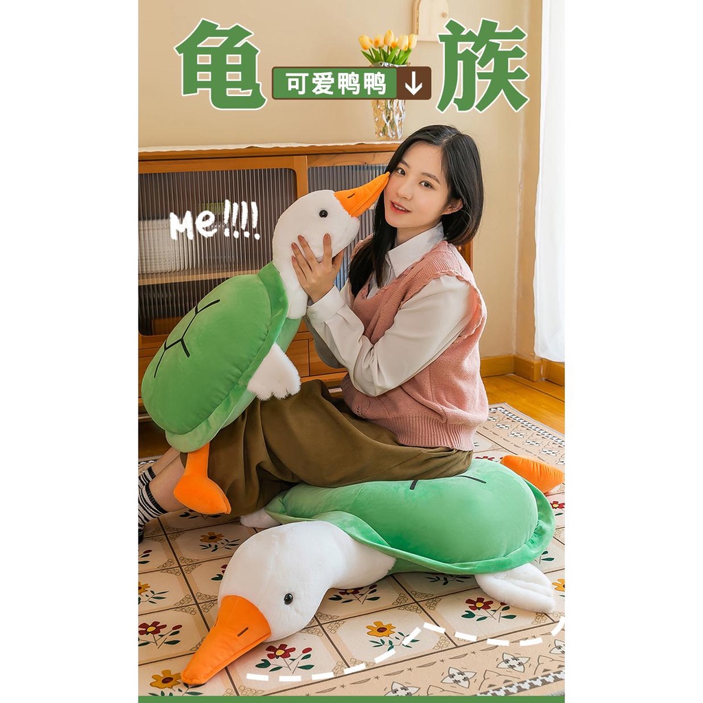 Gối Ôm Nhồi Bông Hình Rùa Cỡ Lớn Sáng Tạo