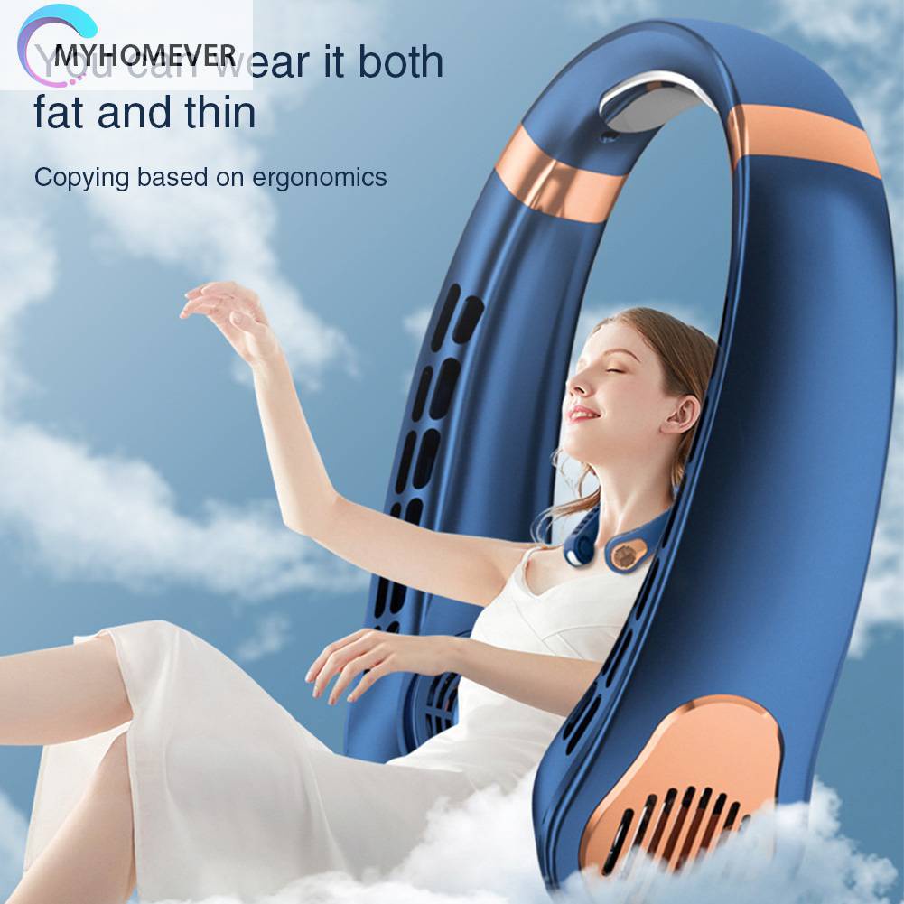 Quạt Làm Mát Mini 2000Mah Hiển Thị Kỹ Thuật Số Dùng Trong Nhà / Ngoài