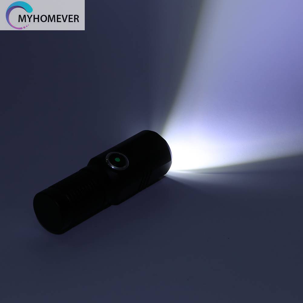 Đèn Pin 800LM XHP50 LED 700mAh / 1200mAh 5 Chế Độ Kèm Sạc USB Loại C