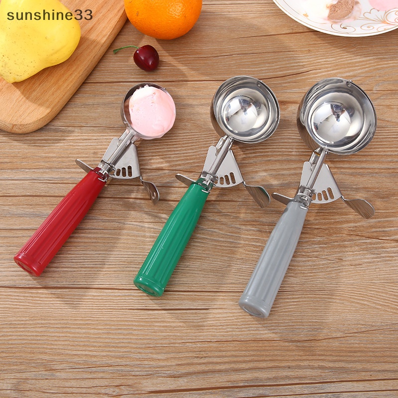 Muỗng Múc Kem / Trái Cây Bằng Thép Không Gỉ Tiện Dụng Cho Nhà Bếp