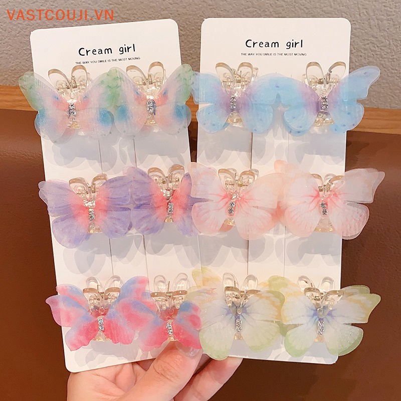 Kẹp Tóc Hình Bướm Xinh Xắn Cho Bé Gái